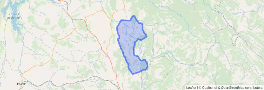 Mapa de ubicacion de Sotorribas.