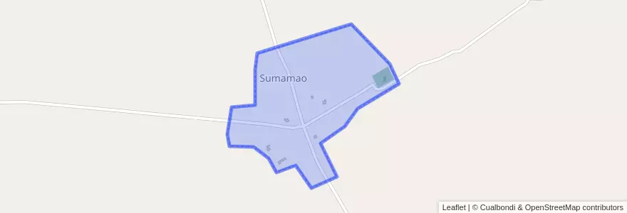 Mapa de ubicacion de Sumamao.