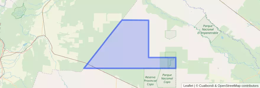 Mapa de ubicacion de Taco Pozo.