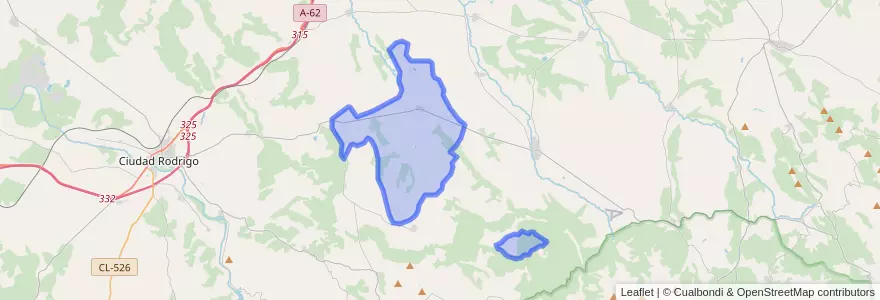Mapa de ubicacion de Tenebrón.