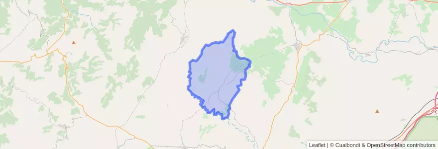 Mapa de ubicacion de Tírig.