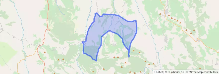 Mapa de ubicacion de Torrecilla de la Jara.