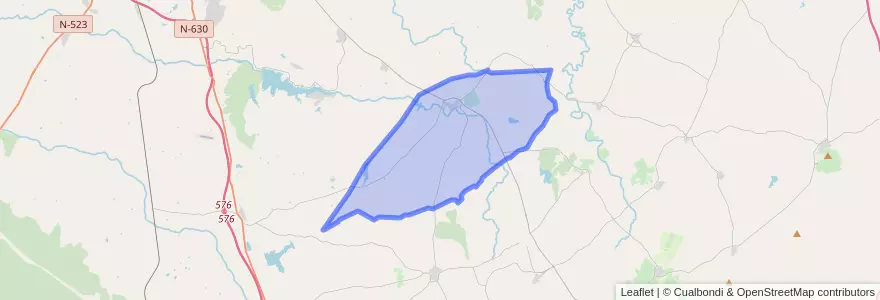 Mapa de ubicacion de Torremocha.