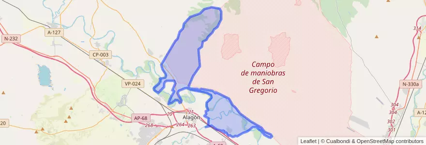 Mapa de ubicacion de Torres de Berrellén.