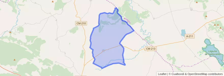 Mapa de ubicacion de Tortuera.