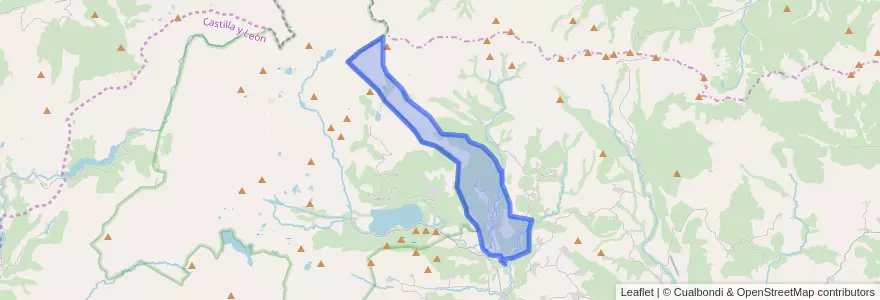 Mapa de ubicacion de Trefacio.