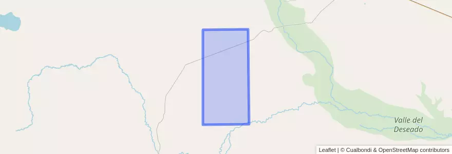 Mapa de ubicacion de Tres Claveles.