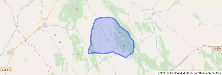 Mapa de ubicacion de Tresjuncos.