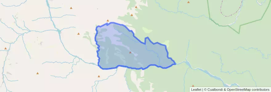 Mapa de ubicacion de Uchuyoc.