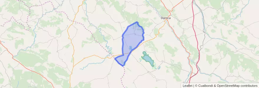 Mapa de ubicacion de Used.