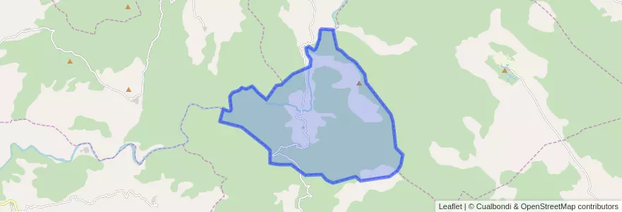 Mapa de ubicacion de Valtablado del Río.