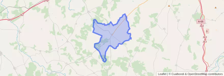 Mapa de ubicacion de Vecinos.