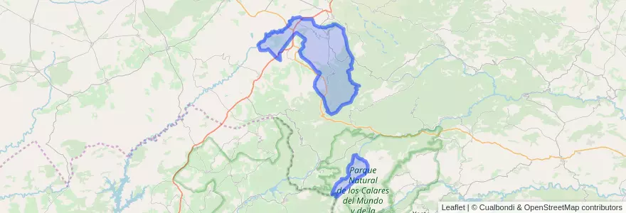 Mapa de ubicacion de Vianos.