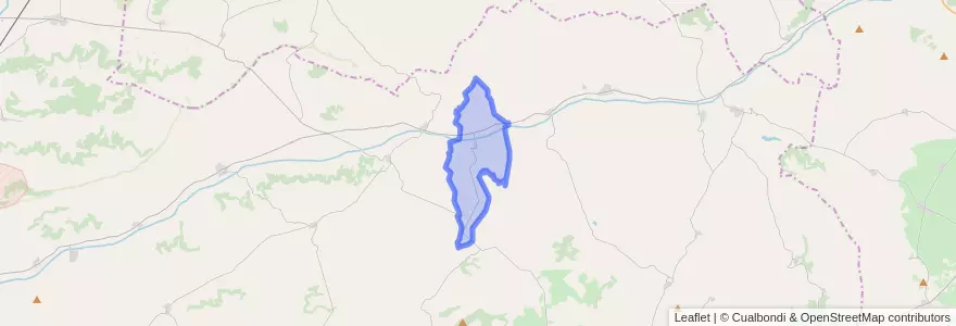 Mapa de ubicacion de Villaco.
