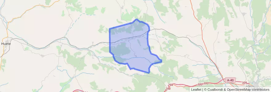 Mapa de ubicacion de Villar y Velasco.