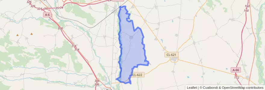 Mapa de ubicacion de Villazala.