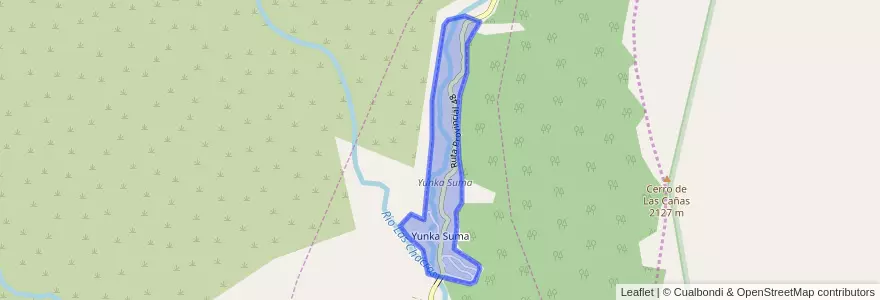 Mapa de ubicacion de Yunka Suma.
