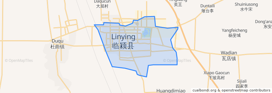 Mapa de ubicacion de 城关街道.