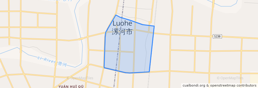 Mapa de ubicacion de 马路街街道.