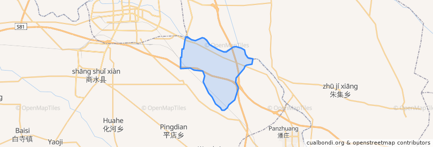 Mapa de ubicacion de 李埠口乡.