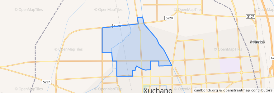 Mapa de ubicacion de 丁庄街道.