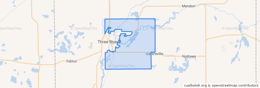 Mapa de ubicacion de Lockport Township.