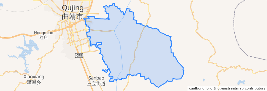 Mapa de ubicacion de 沿江街道.