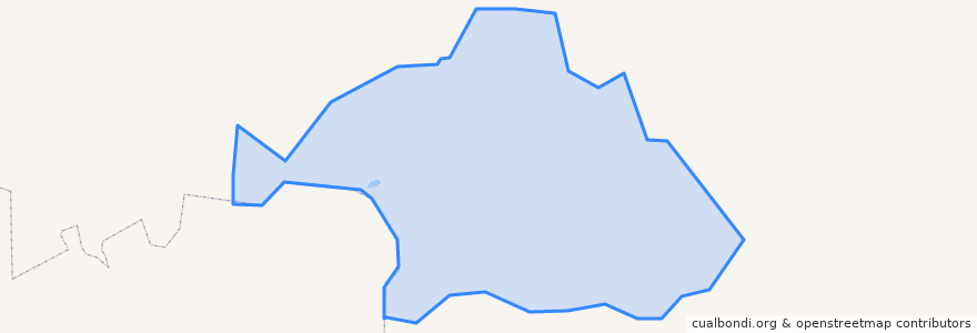 Mapa de ubicacion de Dongfeng.