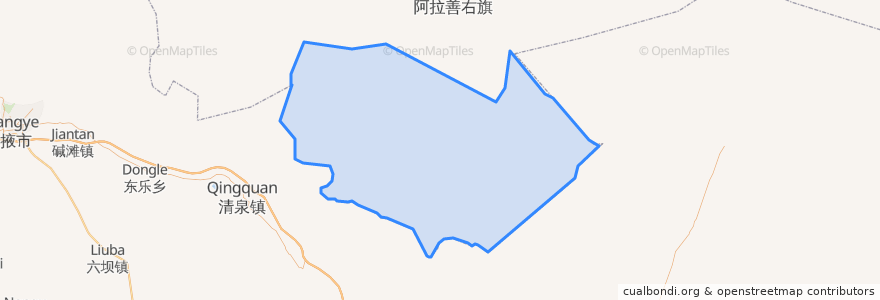 Mapa de ubicacion de 巴彦高勒苏木 ᠪᠠᠶᠠᠨᠭᠣᠣᠯ ᠰᠤᠮᠤ.