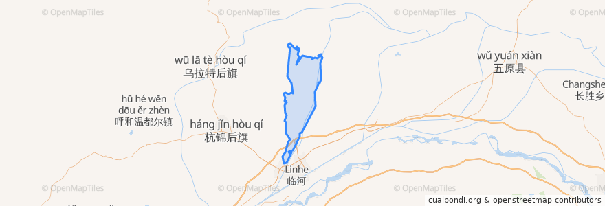 Mapa de ubicacion de 狼山镇.