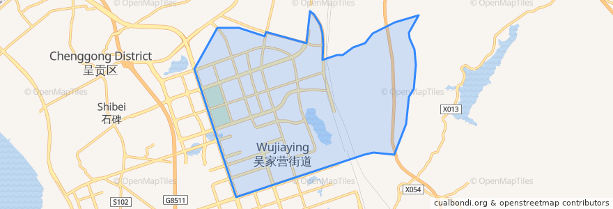 Mapa de ubicacion de 洛龙街道.