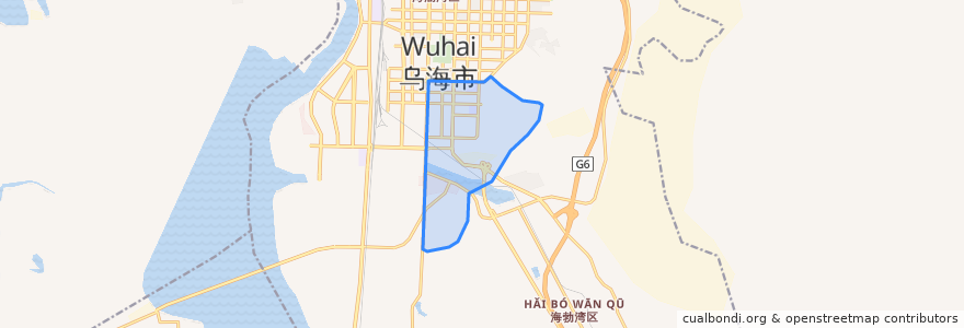 Mapa de ubicacion de 新华街道办事处.