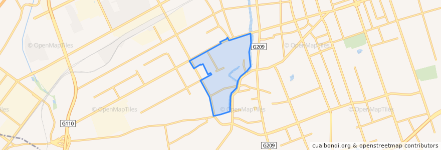 Mapa de ubicacion de 环河街办.