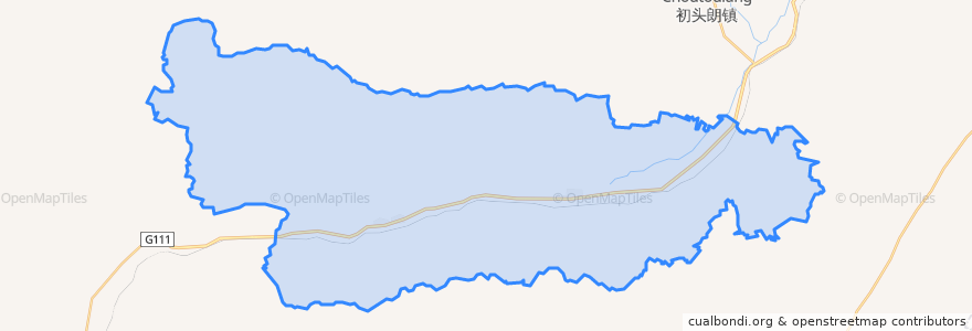 Mapa de ubicacion de 王府镇.