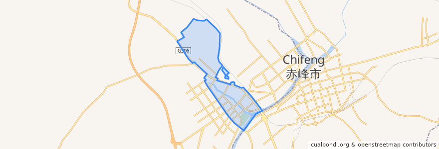 Mapa de ubicacion de 兴安街道办.