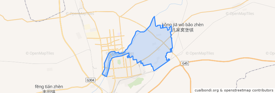 Mapa de ubicacion de 红星街道.