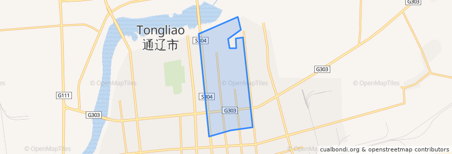 Mapa de ubicacion de 团结街道.