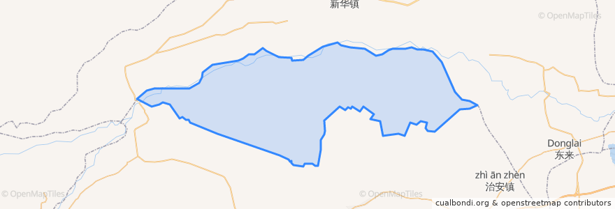 Mapa de ubicacion de 明仁苏木 ᠮᠢᠩ ᠿᠧᠨ ᠰᠤᠮᠤ.