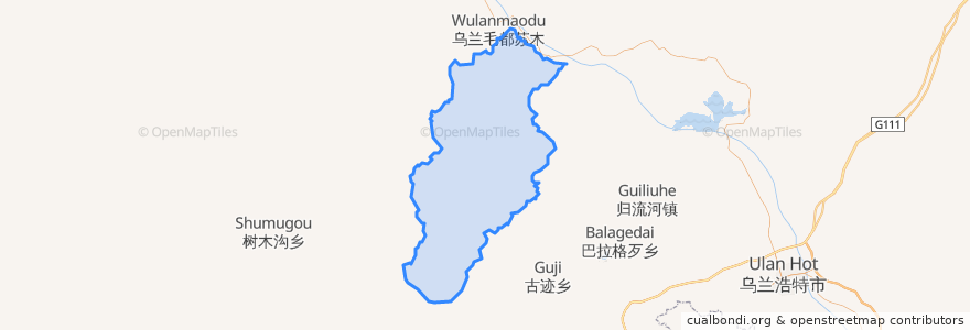 Mapa de ubicacion de 大石寨镇.