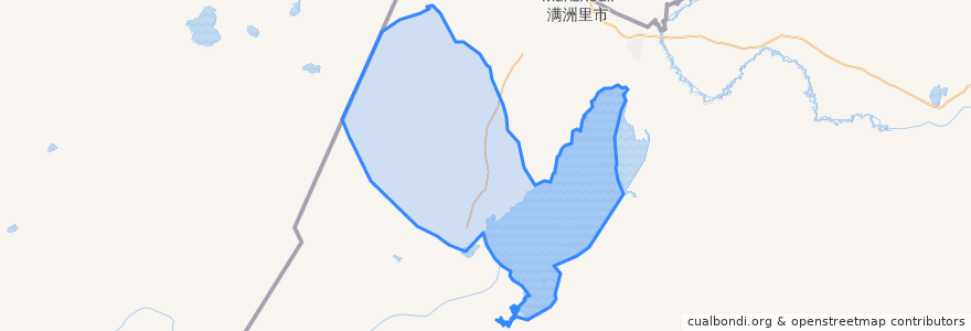 Mapa de ubicacion de 达赉苏木.