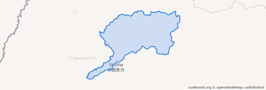 Mapa de ubicacion de 河西街道.