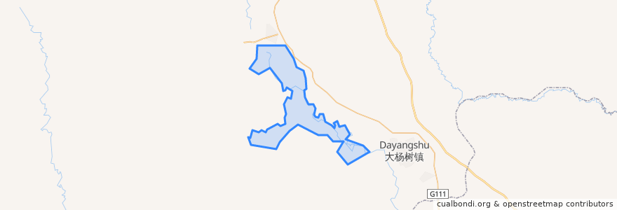 Mapa de ubicacion de 大兴安岭农场管理局东方红农场.