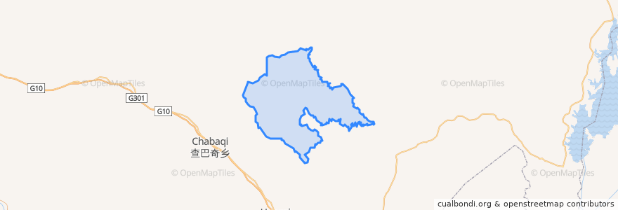 Mapa de ubicacion de 三岔河镇.