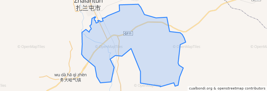 Mapa de ubicacion de 高台子街道办.