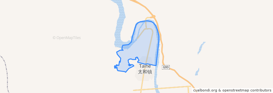 Mapa de ubicacion de 平安街道.