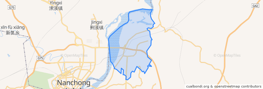 Mapa de ubicacion de 小龙街道.