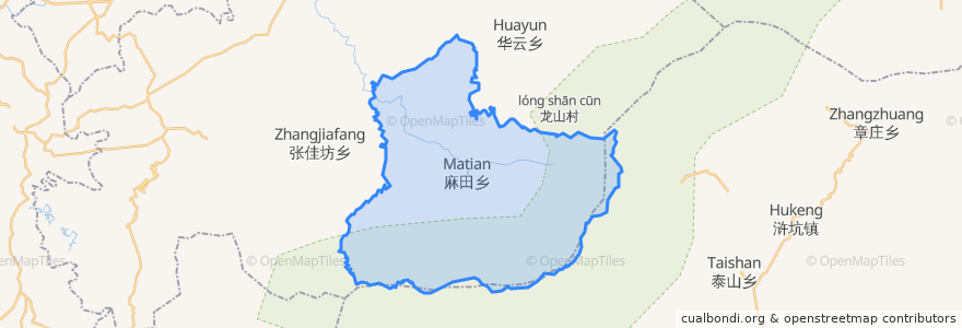 Mapa de ubicacion de 新泉乡.