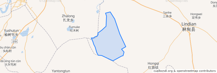 Mapa de ubicacion de 国营苇场.