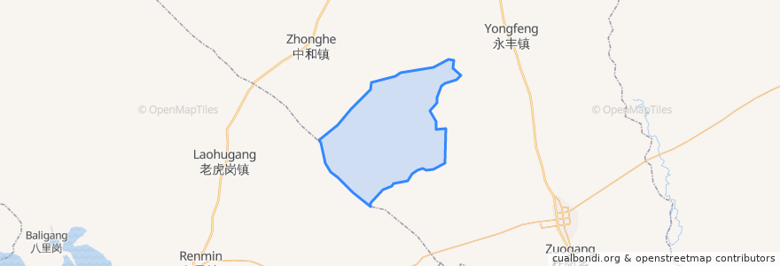 Mapa de ubicacion de 建设乡.