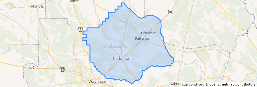 Mapa de ubicacion de Pierce County.